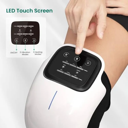 Electric heating knee massager
